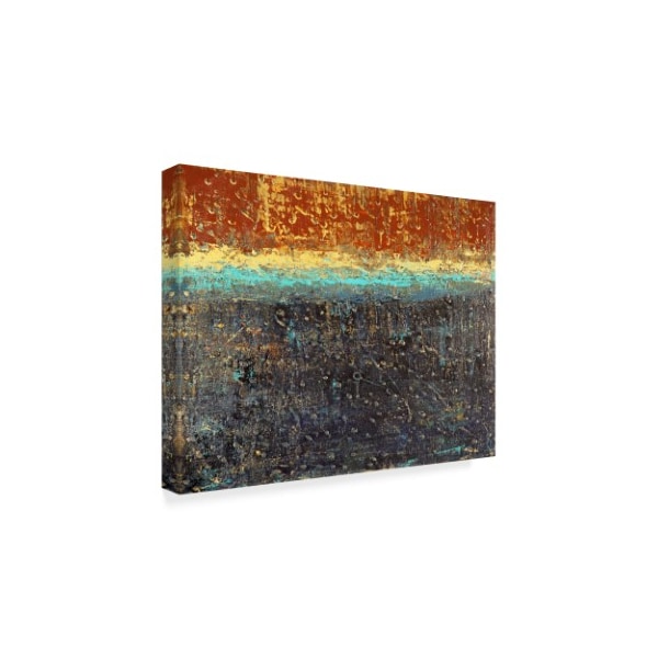 Hilary Winfield 'Lithosphere Orange Black' Canvas Art,24x32